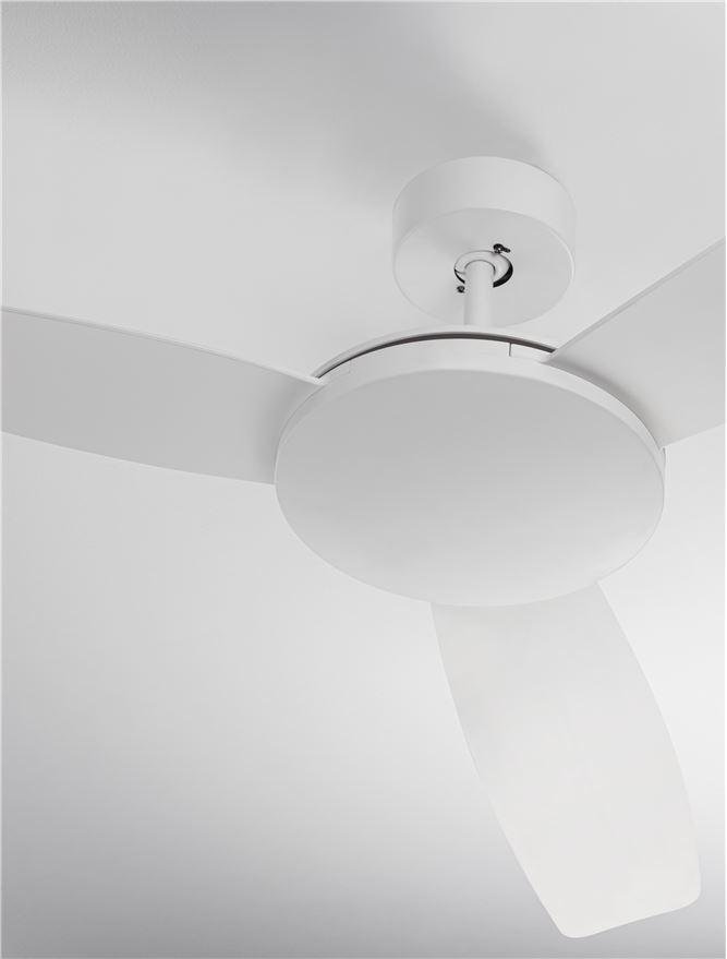 NV 9952360 Stropní ventilátor BLAIRE tělo z hliníku matná bílá a sklo 3ABS bílé listy - NOVA LUCE (obrázek 6)