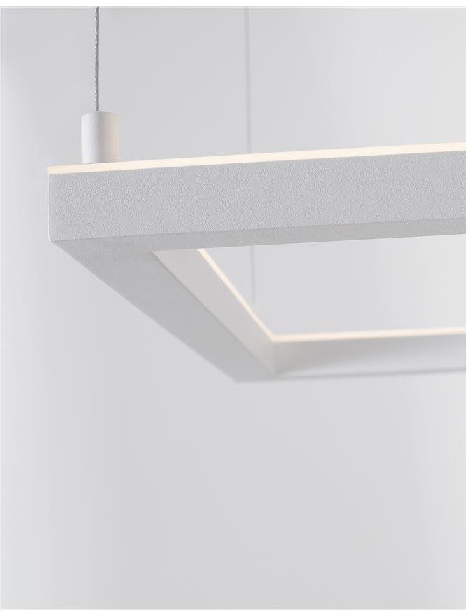 NV 9990735 Závěsné svítidlo ETERNA bílý hliník a akryl LED 30W 230V 3000K IP20 stmívatelné - NOVA LUCE (obrázek 5)