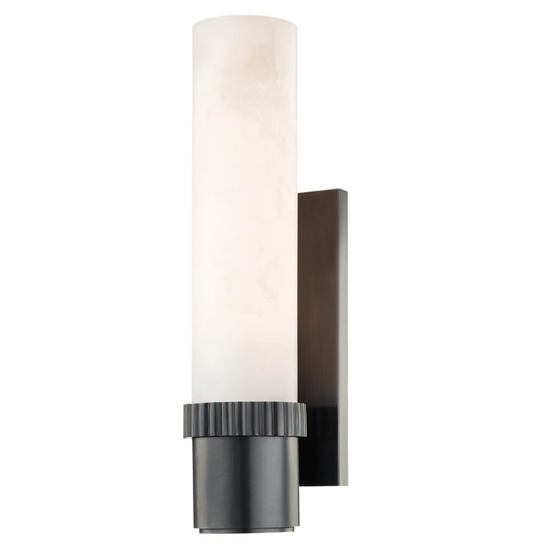 HVLG 1260-OB-CE Nástěnné svítidlo ARGON starobronz/alabastr E27 1x75W - HUDSON VALLEY