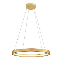 Obrázek pro produkt Závěsné svítidlo JASMINE kov zlatá LED 82W 2700K stmívatelné - HUDSON VALLEY (Corbettt)
