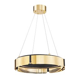 Obrázek pro produkt Závěsné svítidlo TRIBECA mosaz staromosaz/černá LED 35W 2700K stmívatelné - HUDSON VALLEY