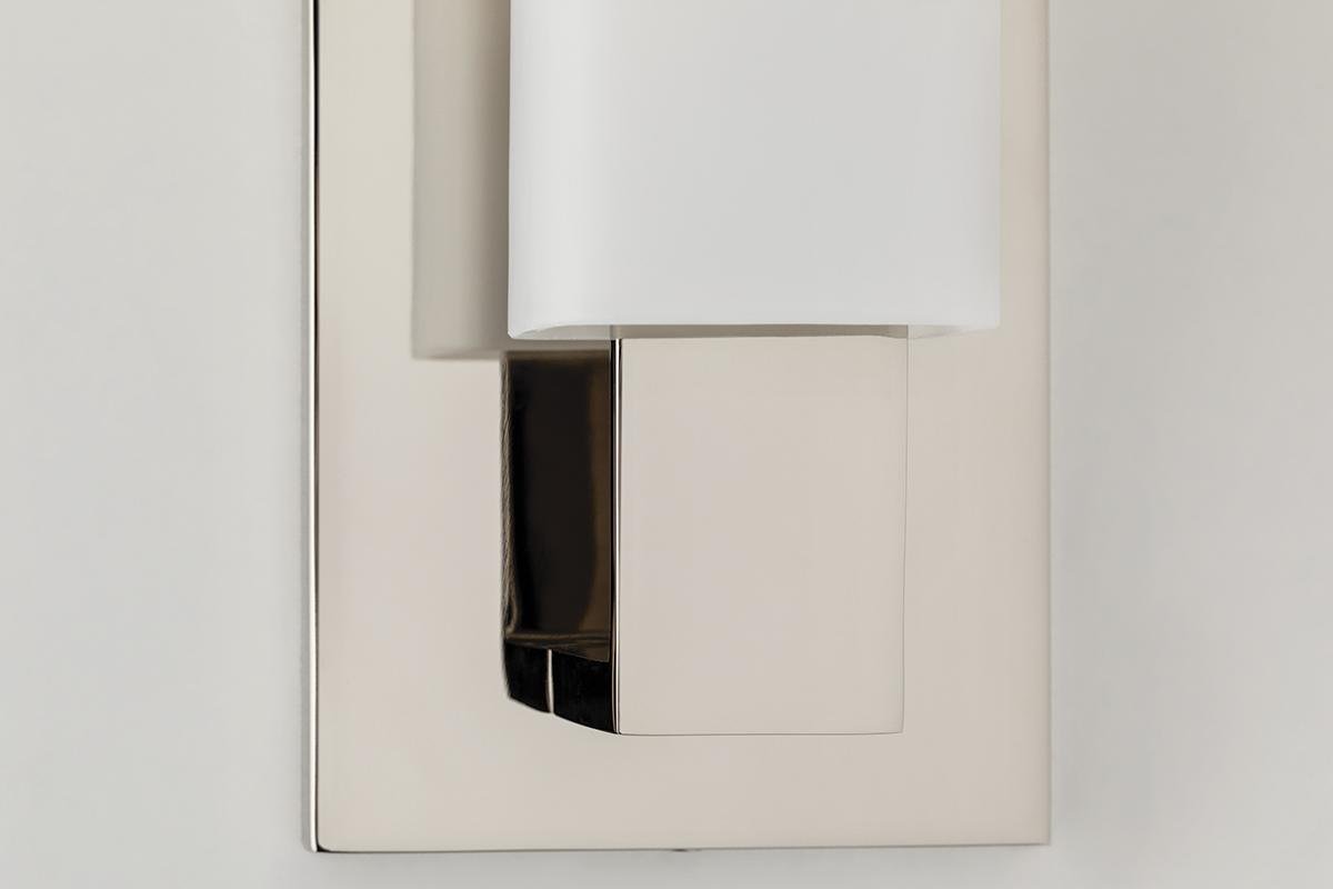 HVLG 550-AGB-CE Nástěnné svítidlo LIVINGSTON mosaz/sklo staromosaz/opál E27 1x40W - HUDSON VALLEY (obrázek 3)