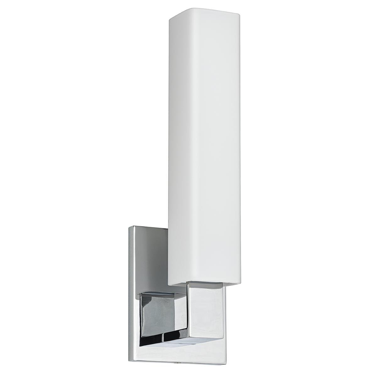Levně HVLG 550-PC-CE Nástěnné svítidlo LIVINGSTON mosaz/sklo chrom/opál E27 1x40W - HUDSON VALLEY