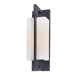 Obrázek pro produkt Nástěnné svítidlo BLADE hliník/sklo železo/kouřová E14 1x40W - HUDSON VALLEY (Troy)