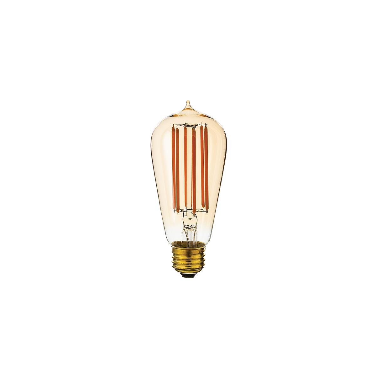 HVLG BLB-6W-CE-4-PACK LED žárovka ST64 6W E27 230V čirá stmívatelná 4ks - HUDSON VALLEY
