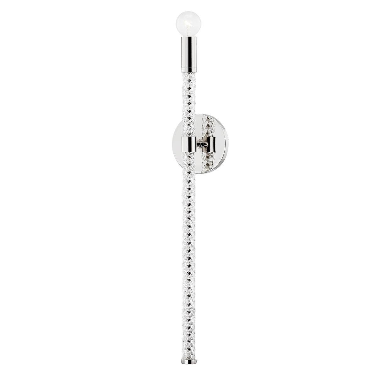 Levně HVLG H256101-PN-CE Nástěnné svítidlo PIPPIN ocel nikl E14 1x60W - HUDSON VALLEY (Mitzi)