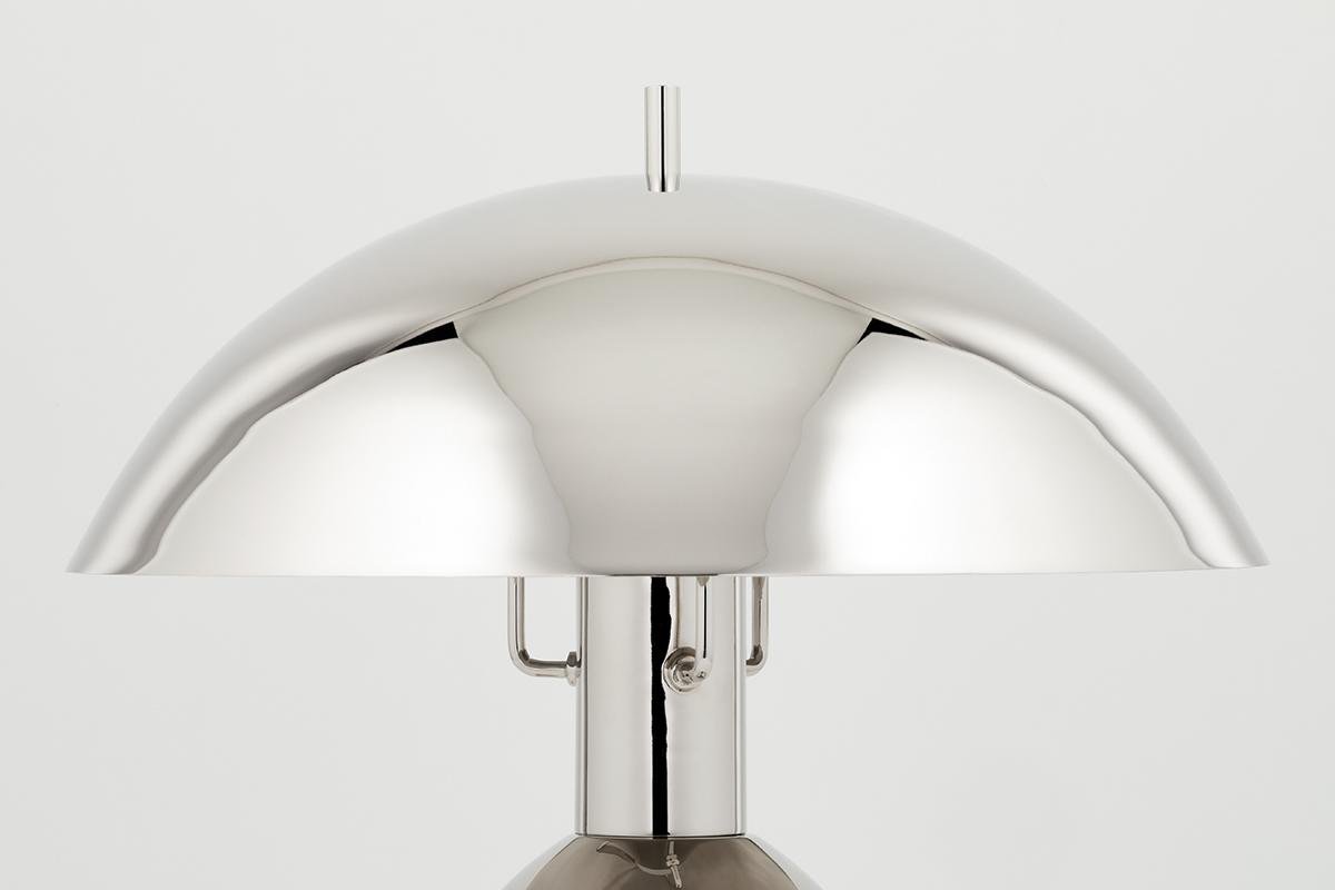 HVLG L1512-AGB-CE Stolní lampa BAYSIDE ocel staromosaz E27 1x75W - HUDSON VALLEY (obrázek 3)