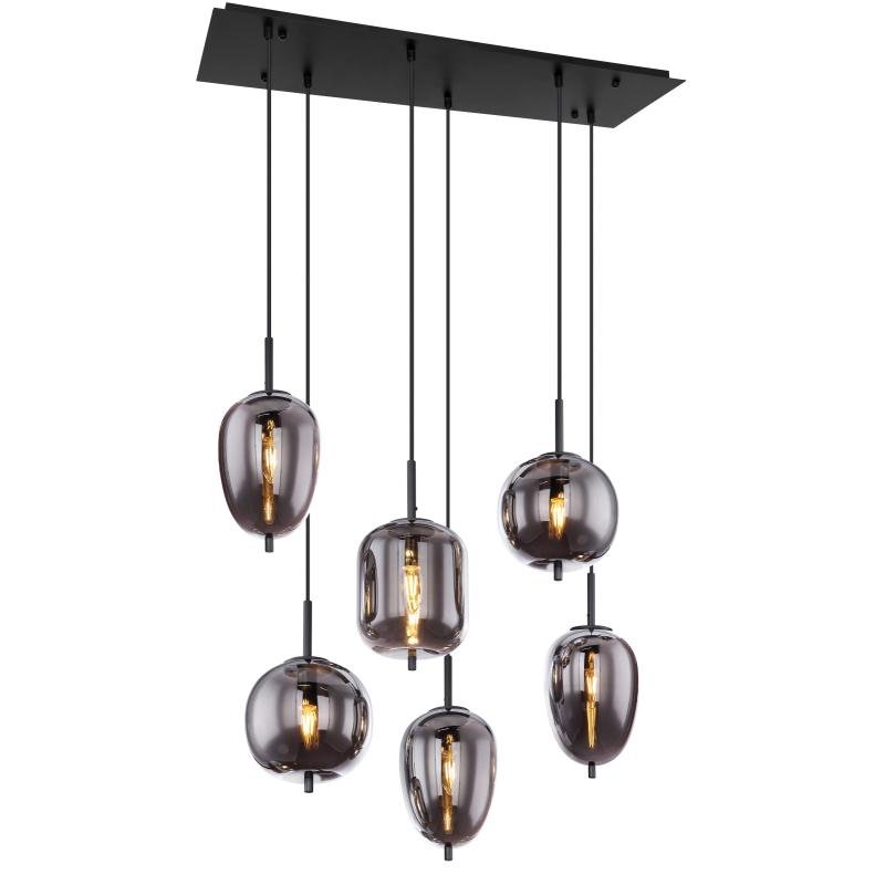GLO 15345-6 BLACKY 15345-6 Závěsné svítidlo - GLOBO