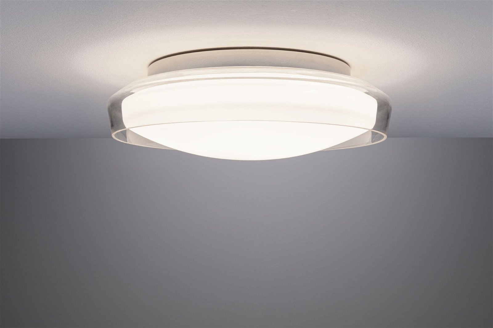 P 71075 Stropní svítidlo Luena LED IP44 3000K 230V 16,5W sklo/chrom - PAULMANN (obrázek 4)