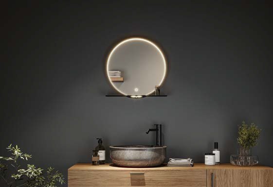 P 71090 Osvětlené zrcadlo WD Miro IP44 TunableWhite LED 10,5W 50cm 1000lm 2700-6500K - PAULMANN (obrázek 2)