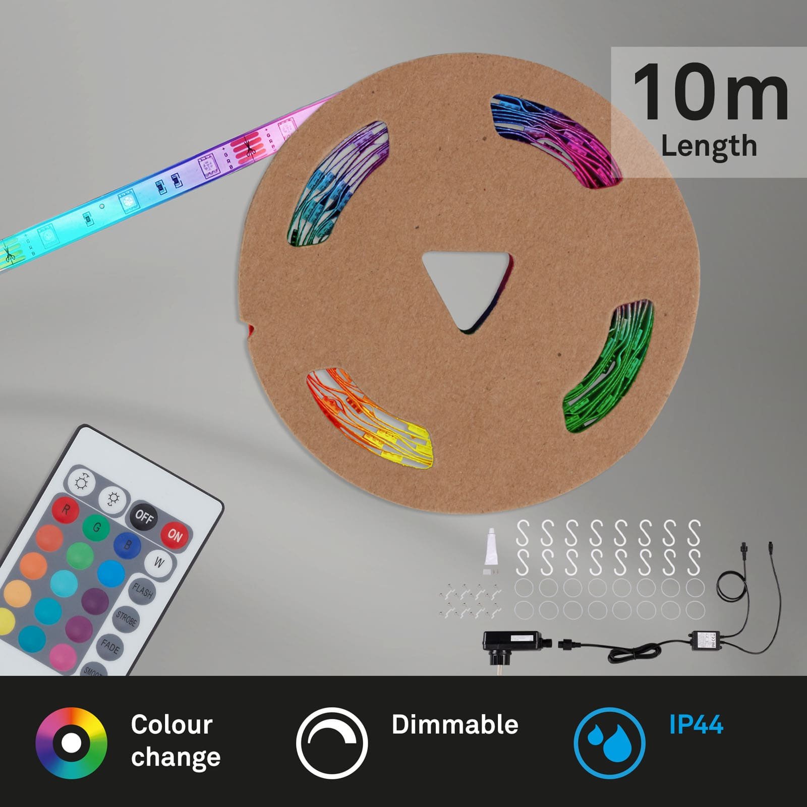 BRILO 2035-300 RGB LED pásek 1000 cm 0,11W bílé - BRILO (obrázek 2)
