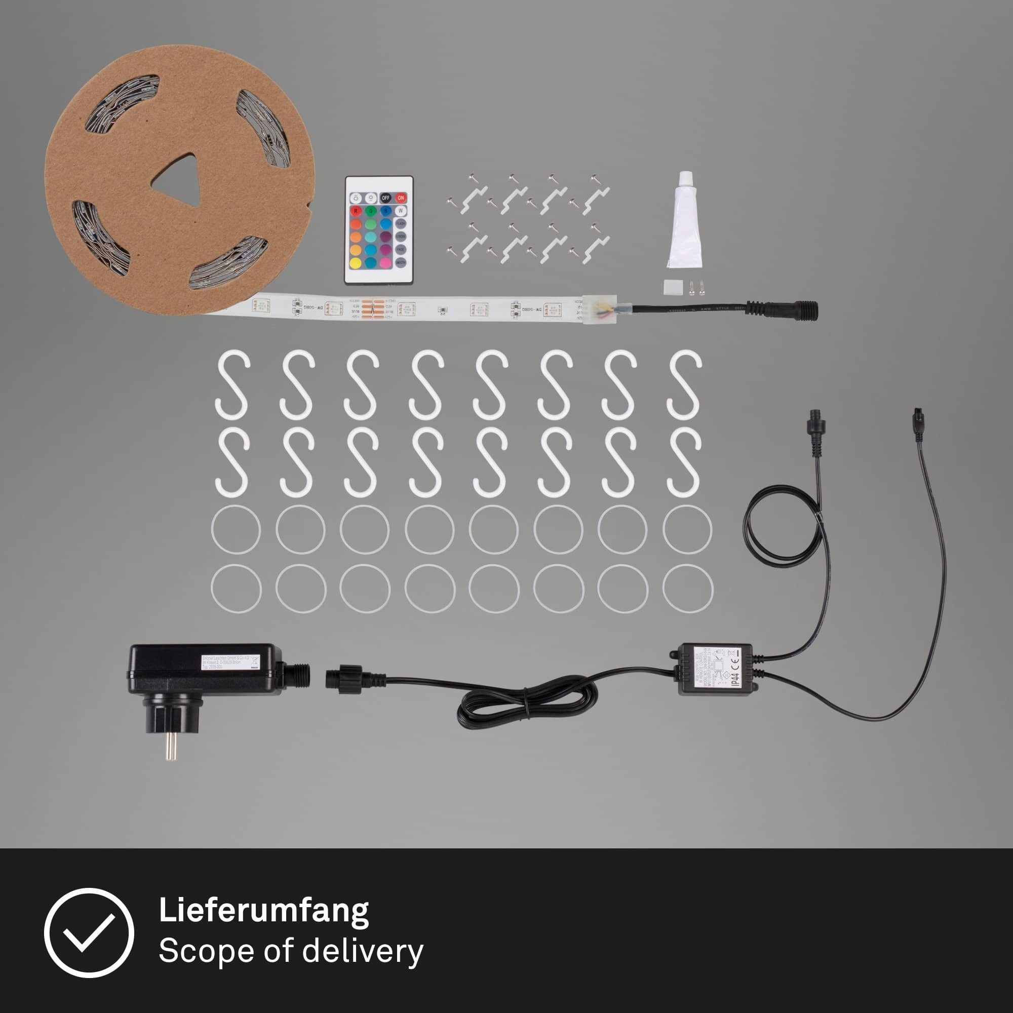BRILO 2035-300 RGB LED pásek 1000 cm 0,11W bílé - BRILO (obrázek 8)