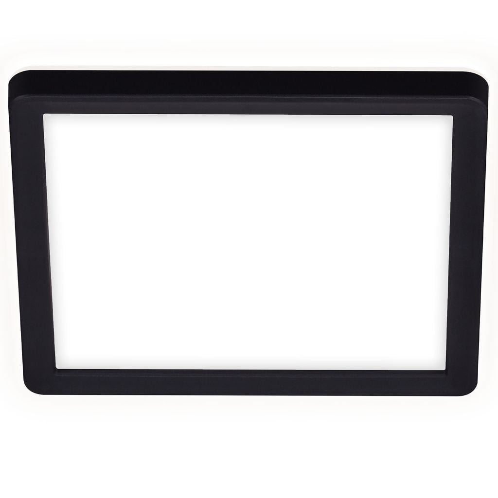 BRILO 7153-415 Slim svítidlo LED panel, 19 cm, 12 W, černá - BRILO