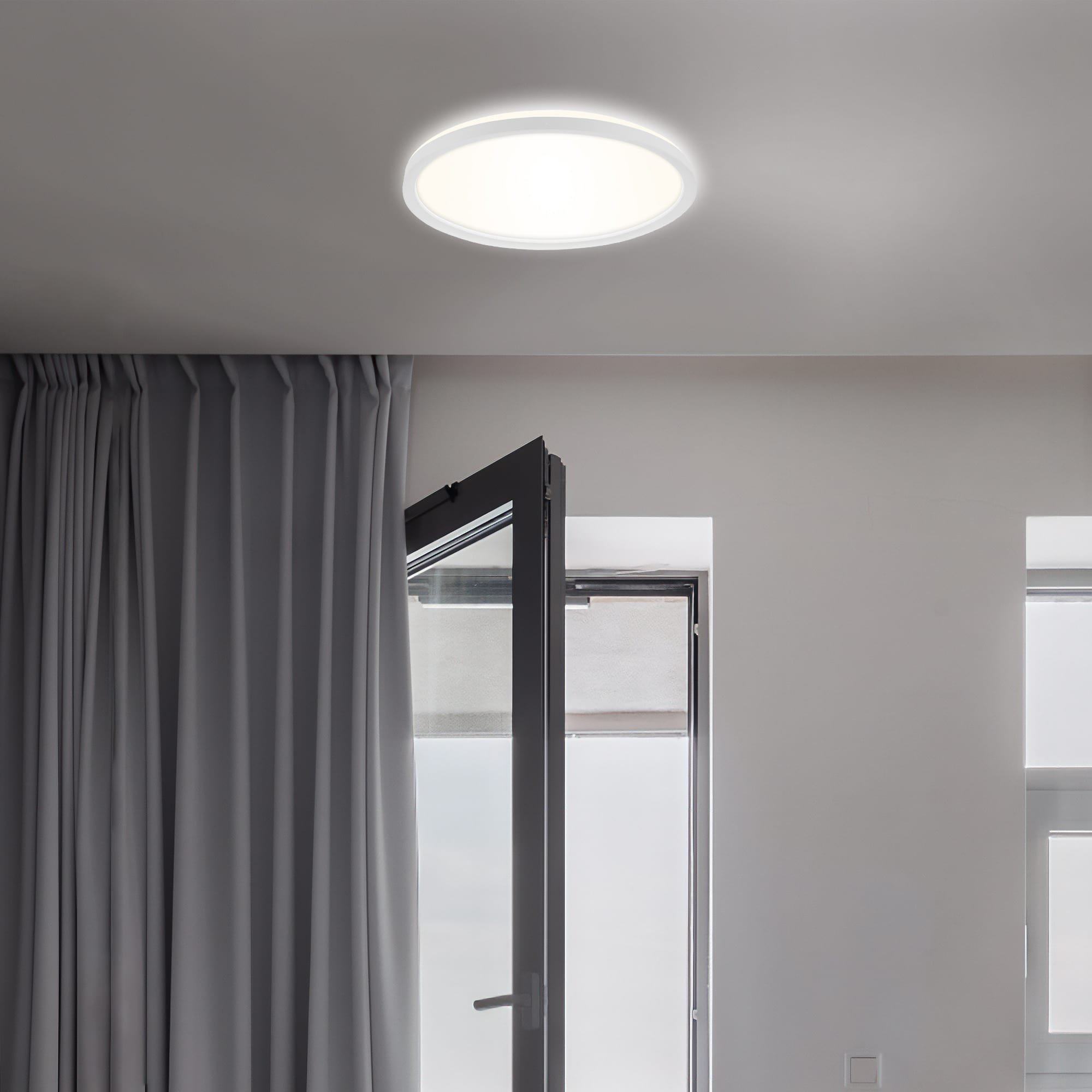 BRILO 7155-416 Slim svítidlo LED panel, pr. 29,3cm, 2400 lm, 18 W, bílé - BRILO (obrázek 4)
