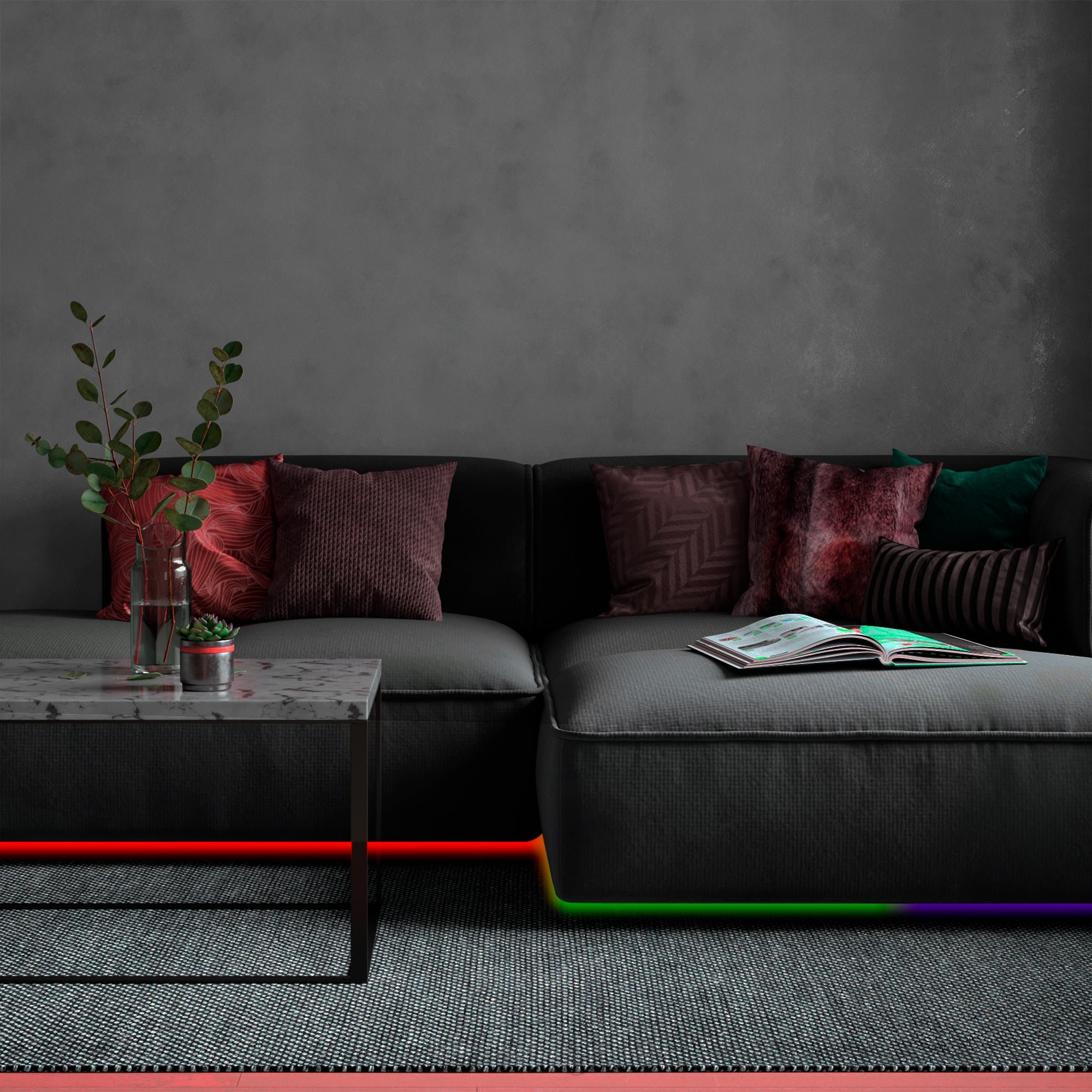 BRILO 2024-300 RGB LED pásek 1000 cm 0,08W bílé - BRILO (obrázek 3)