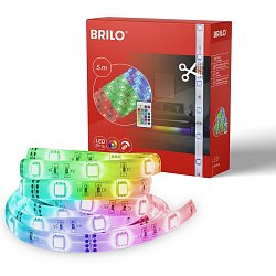 Obrázek pro produkt RGB LED pásek 500 cm 0,12W bílé (starý kód: BRILO 2267-150P) - BRILO