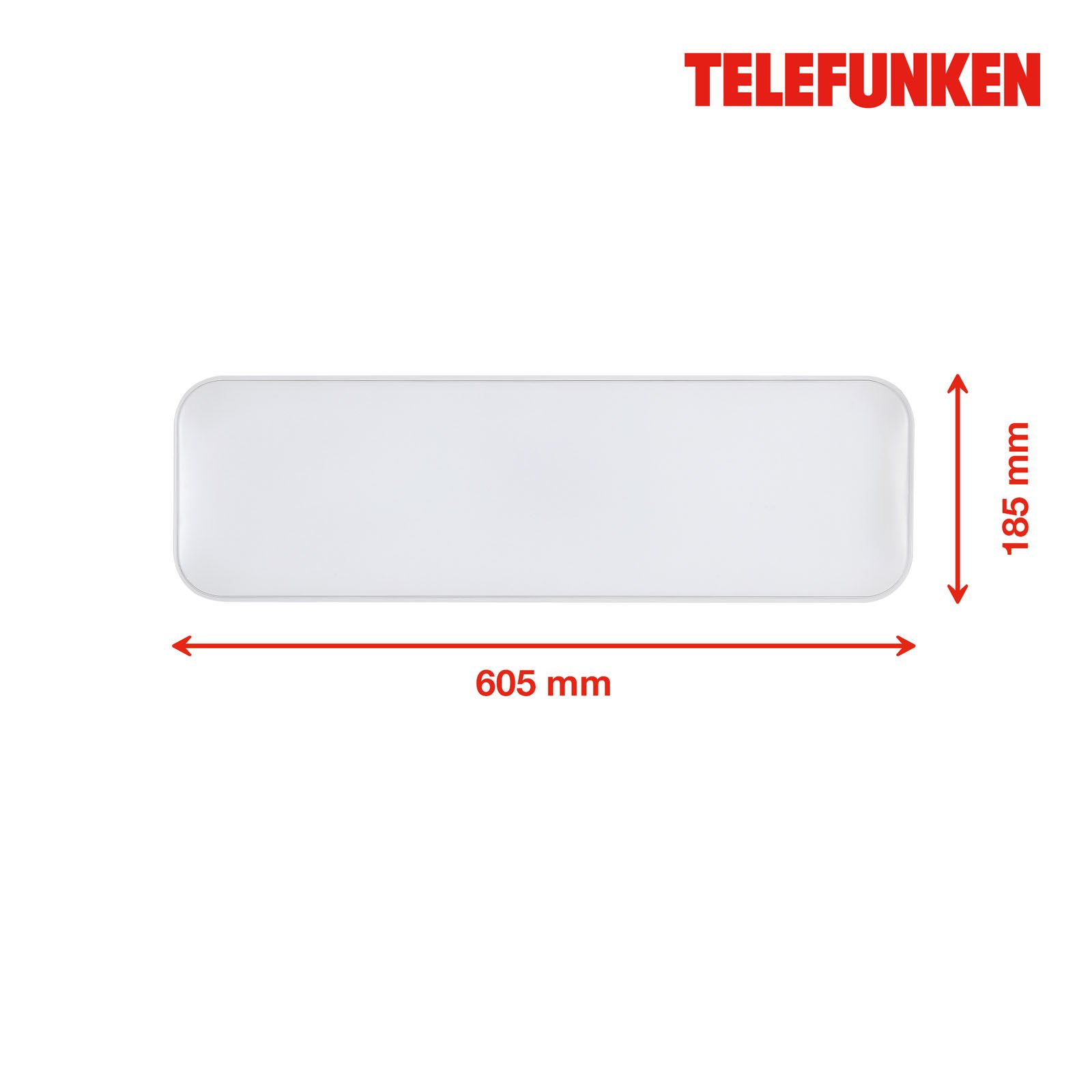 TF 205306TF TELEFUNKEN LED stropní svítidlo 60,5 cm 24W 2800lm bílé - BRILONER (obrázek 6)