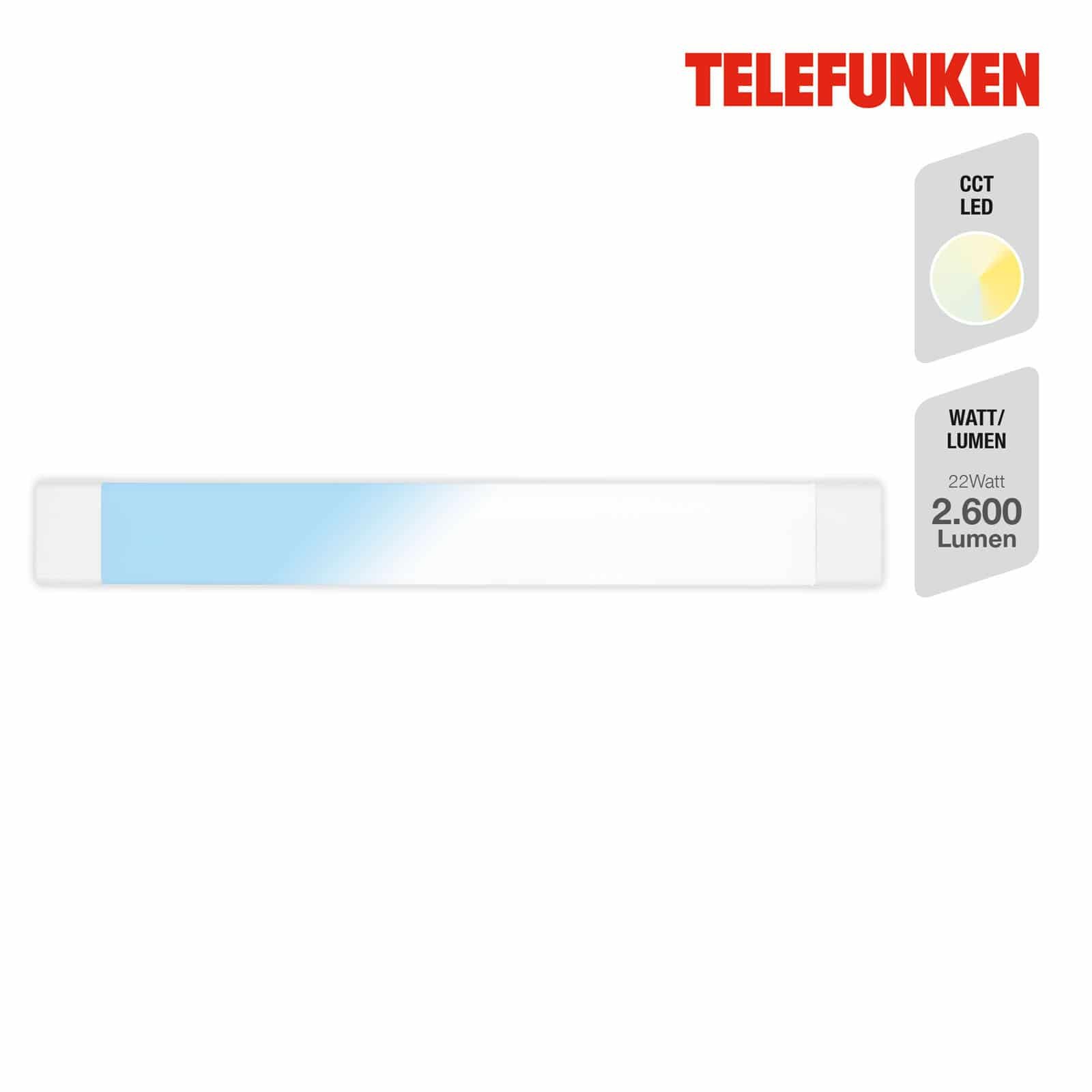 TF 203306TF TELEFUNKEN LED CCT skříňkové svítidlo 62 cm 22W 2600lm bílé - BRILONER (obrázek 2)