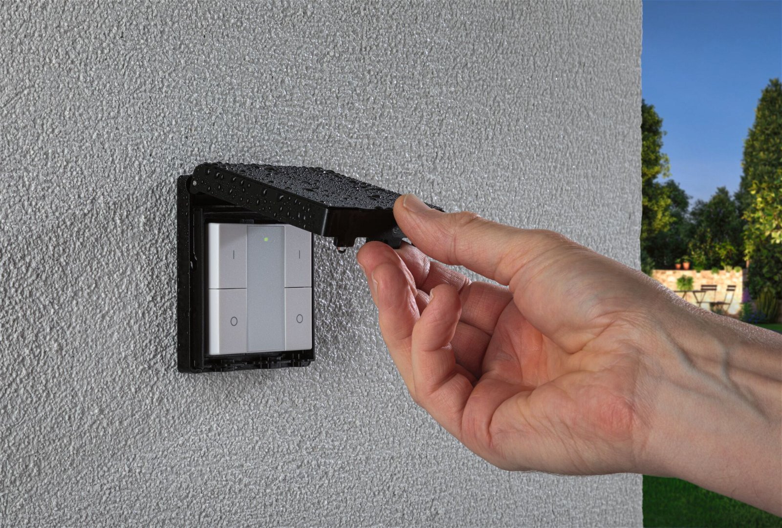 P 50137 Vypínač Smart Home Zigbee On/Off/Dimm venkovní černá - PAULMANN (obrázek 4)