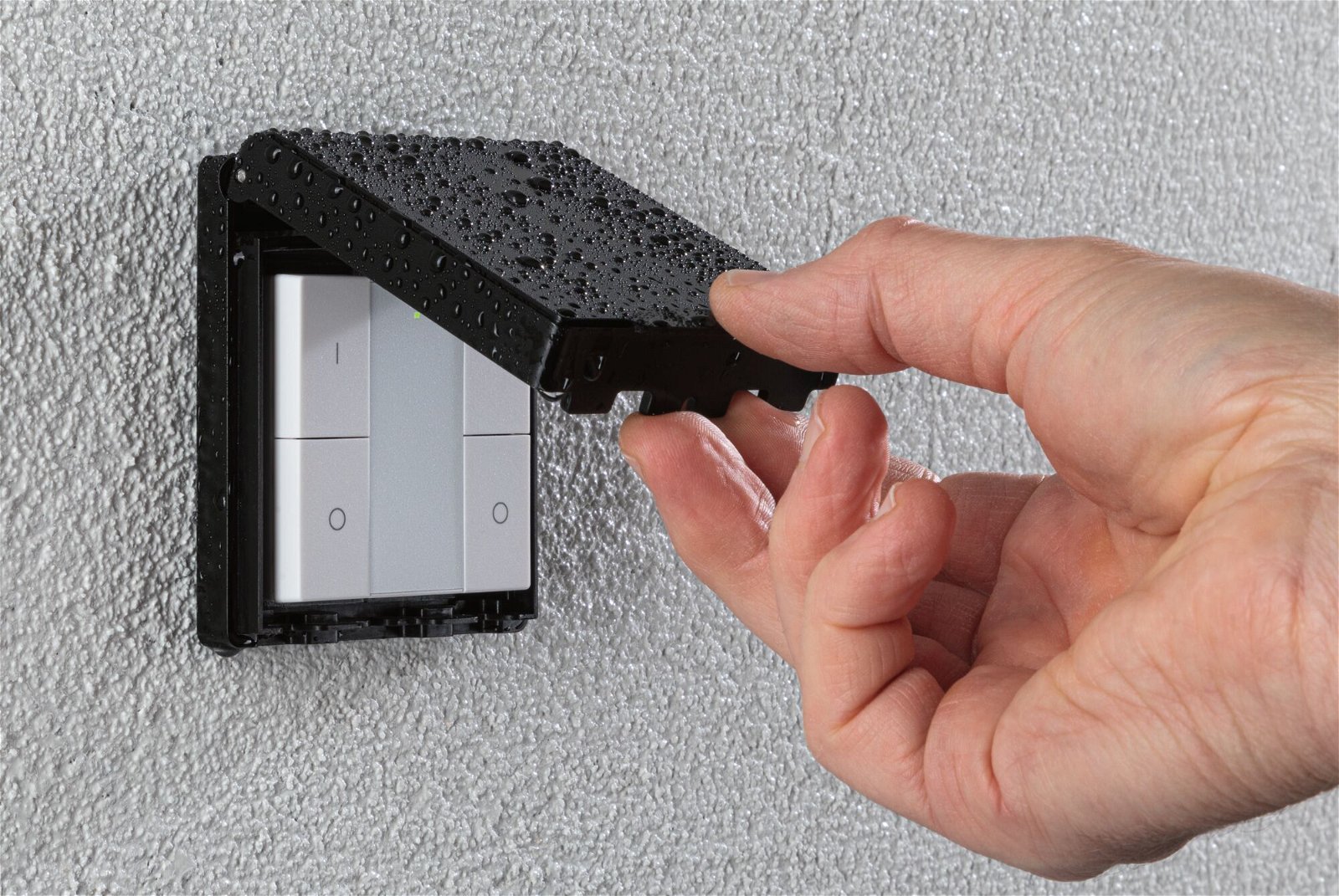 P 50137 Vypínač Smart Home Zigbee On/Off/Dimm venkovní černá - PAULMANN (obrázek 5)