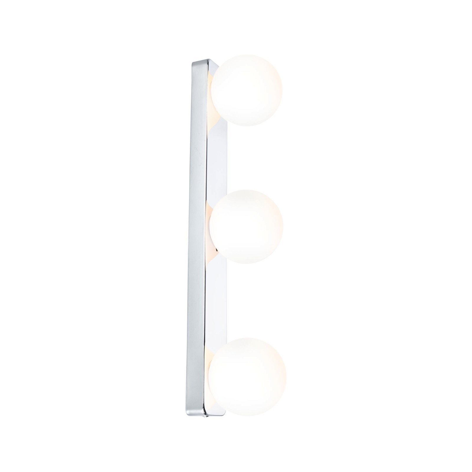P 71063 Selection Bathroom nástěnné svítidlo Gove IP44 G9 230V max. 3x20W chrom/satén - PAULMANN