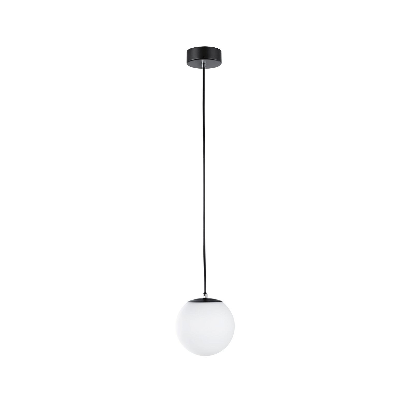P 71073 Selection Bathroom LED závěsné svítidlo Gove IP44 9W černá mat/satén - PAULMANN (obrázek 8)