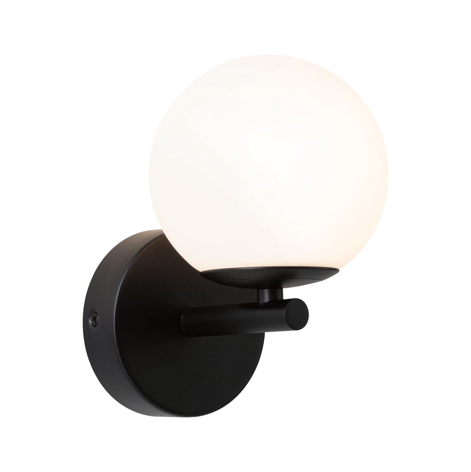 P 71074 Selection Bathroom LED nástěnné svítidlo Gove IP44 3000K 230V 5W černá mat/satén - PAULMANN