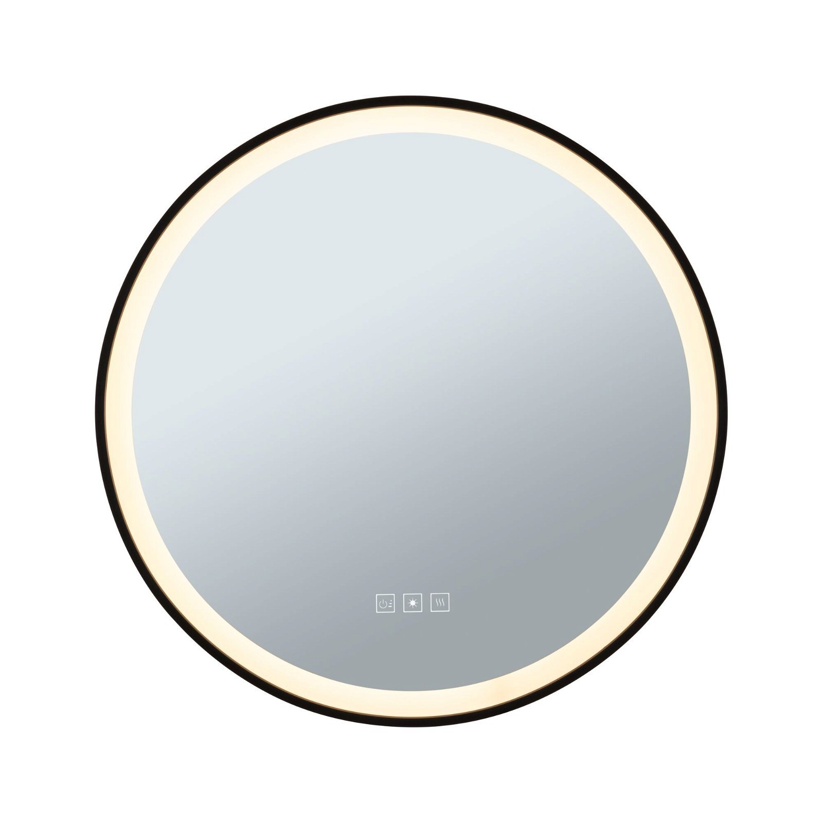 P 71088 LED zrcadlo s osvětlením Mirra IP44 CCT 230V 11,5W stmívatelné černá/zrcadlo - PAULMANN (obrázek 2)