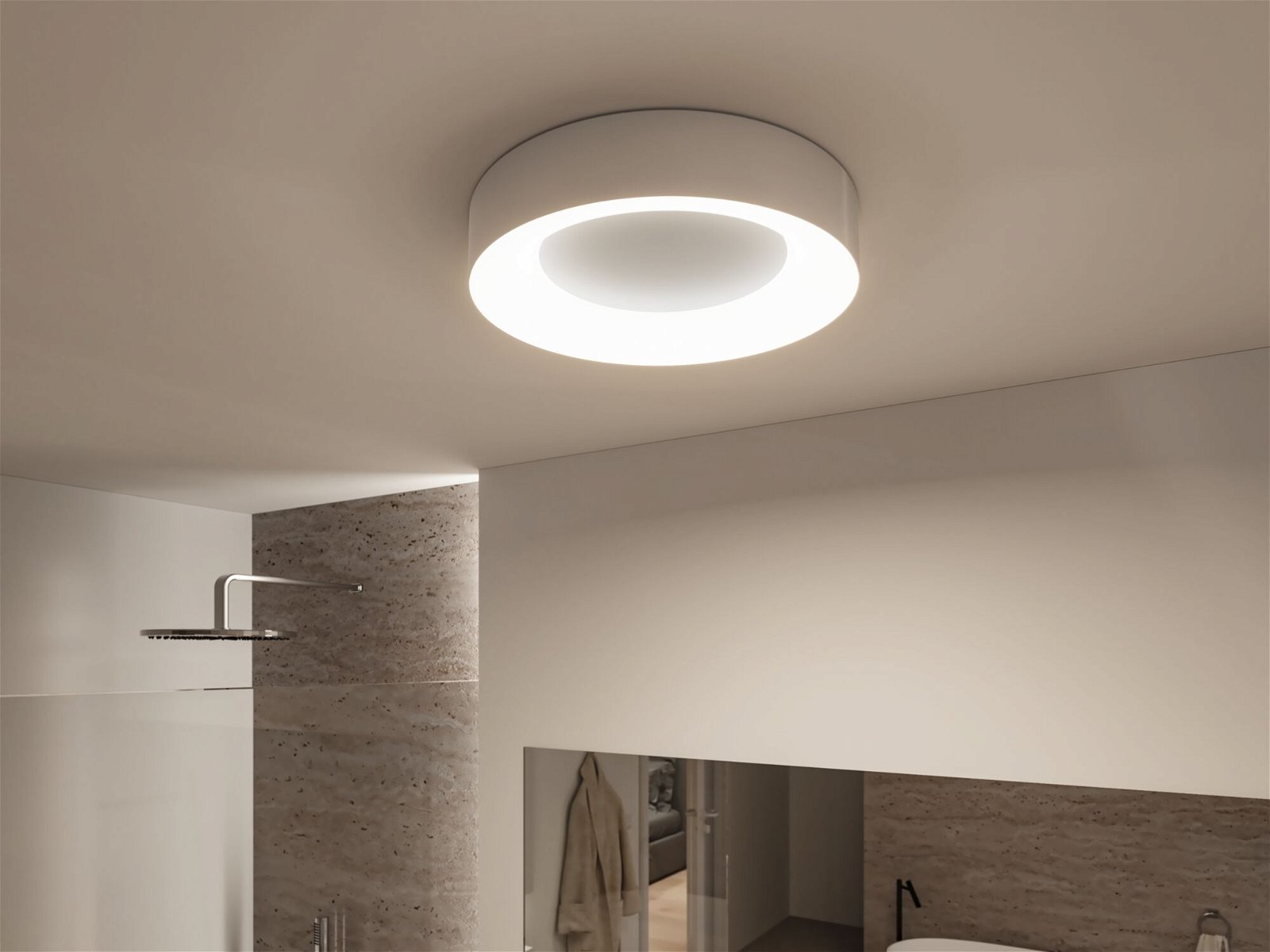 P 71095 LED stropní svítidlo Casca IP44 CCT 230V 23W hliník mat - PAULMANN (obrázek 5)
