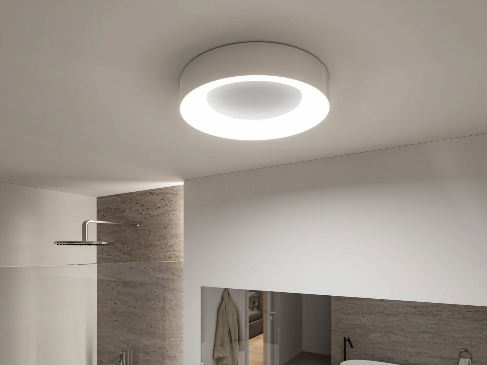 P 71095 LED stropní svítidlo Casca IP44 CCT 230V 23W hliník mat - PAULMANN (obrázek 6)
