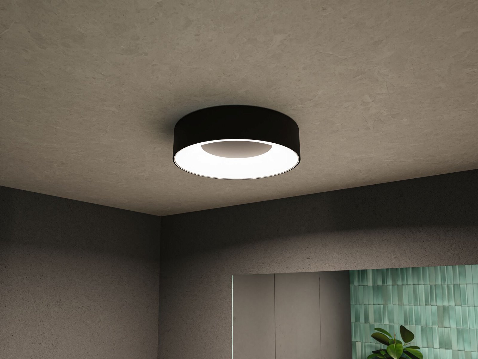 P 71096 LED stropní svítidlo Casca IP44 CCT 230V 16W černá mat - PAULMANN (obrázek 5)