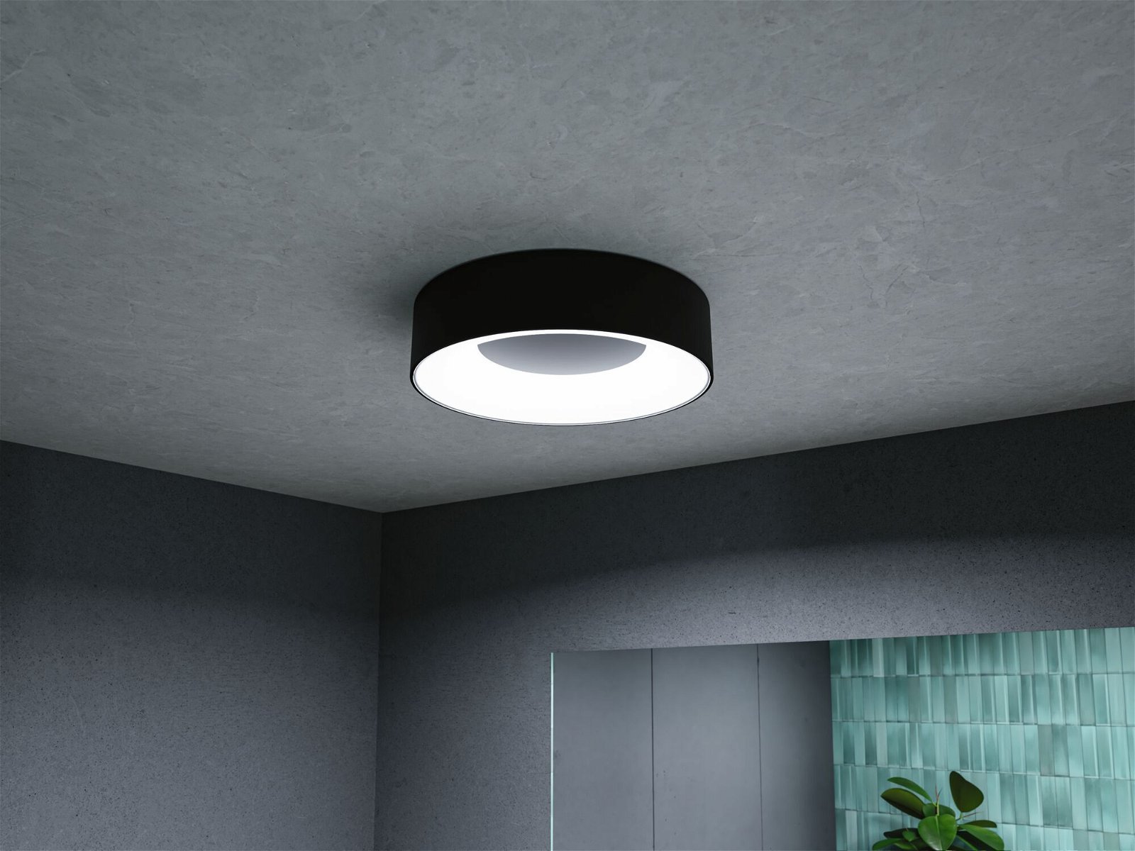 P 71096 LED stropní svítidlo Casca IP44 CCT 230V 16W černá mat - PAULMANN (obrázek 7)