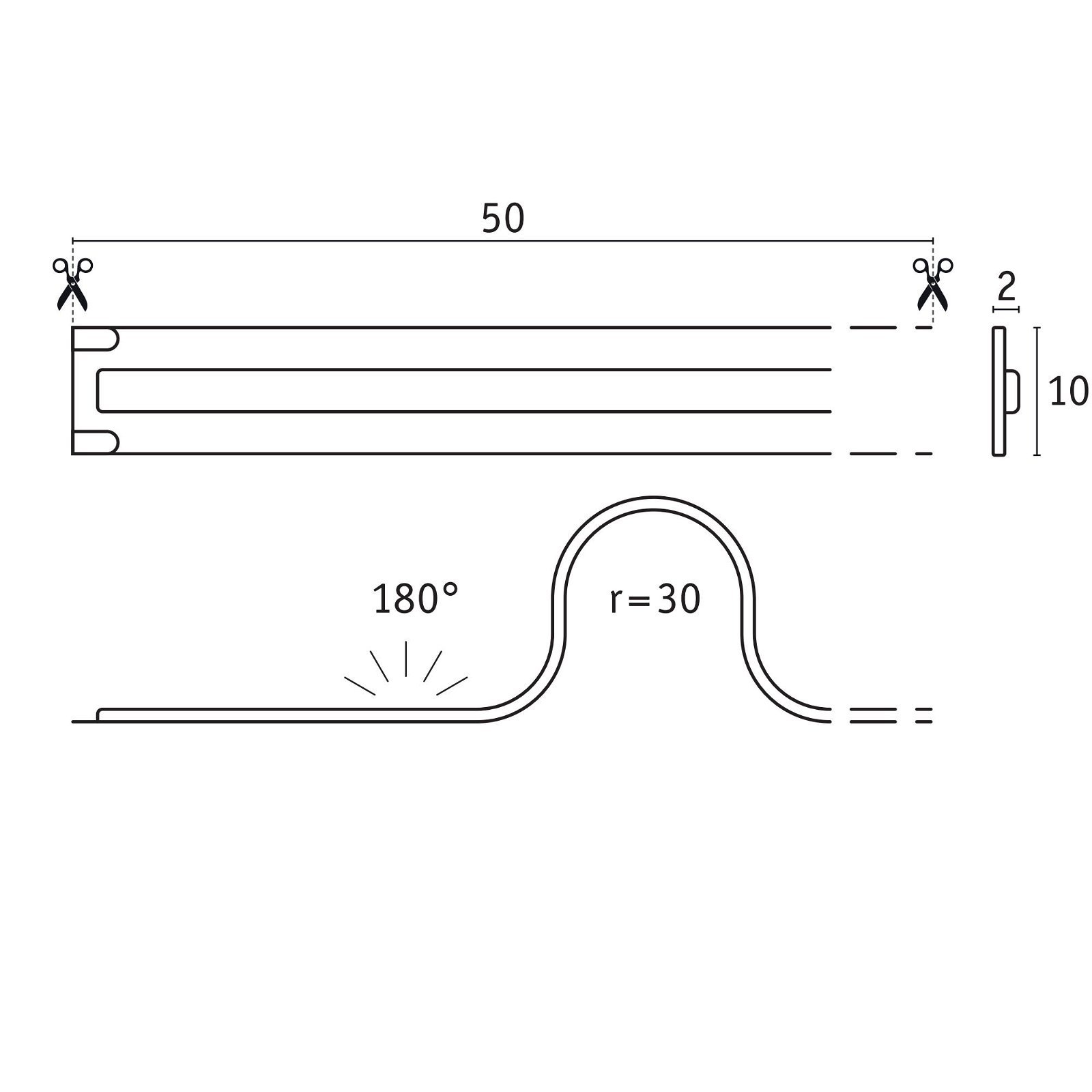 P 78456 Pro LED Strip Gold P150 COB 965 5m 68W 1400lm/m 528LEDs/m 6500K - PAULMANN (obrázek 3)