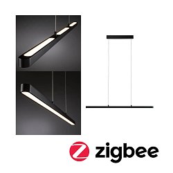 Obrázek pro produkt LED závěsné svítidlo Lento měnitelná bílá 3x13,5W černá mat stmívatelné - PAULMANN
