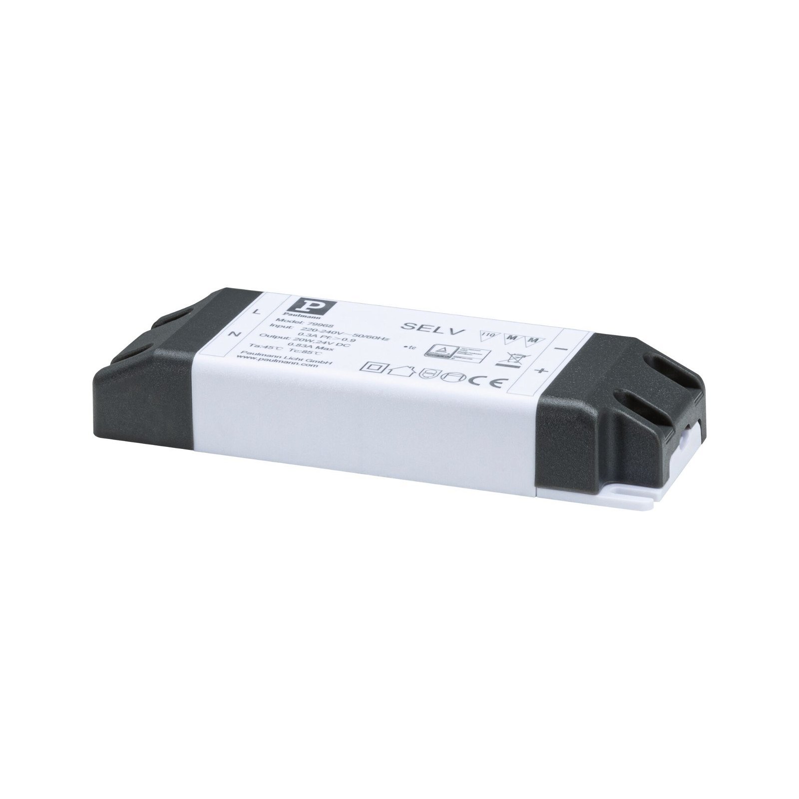 P 79968 Pro trafo příslušenství 230/24V 20VA bílá - PAULMANN