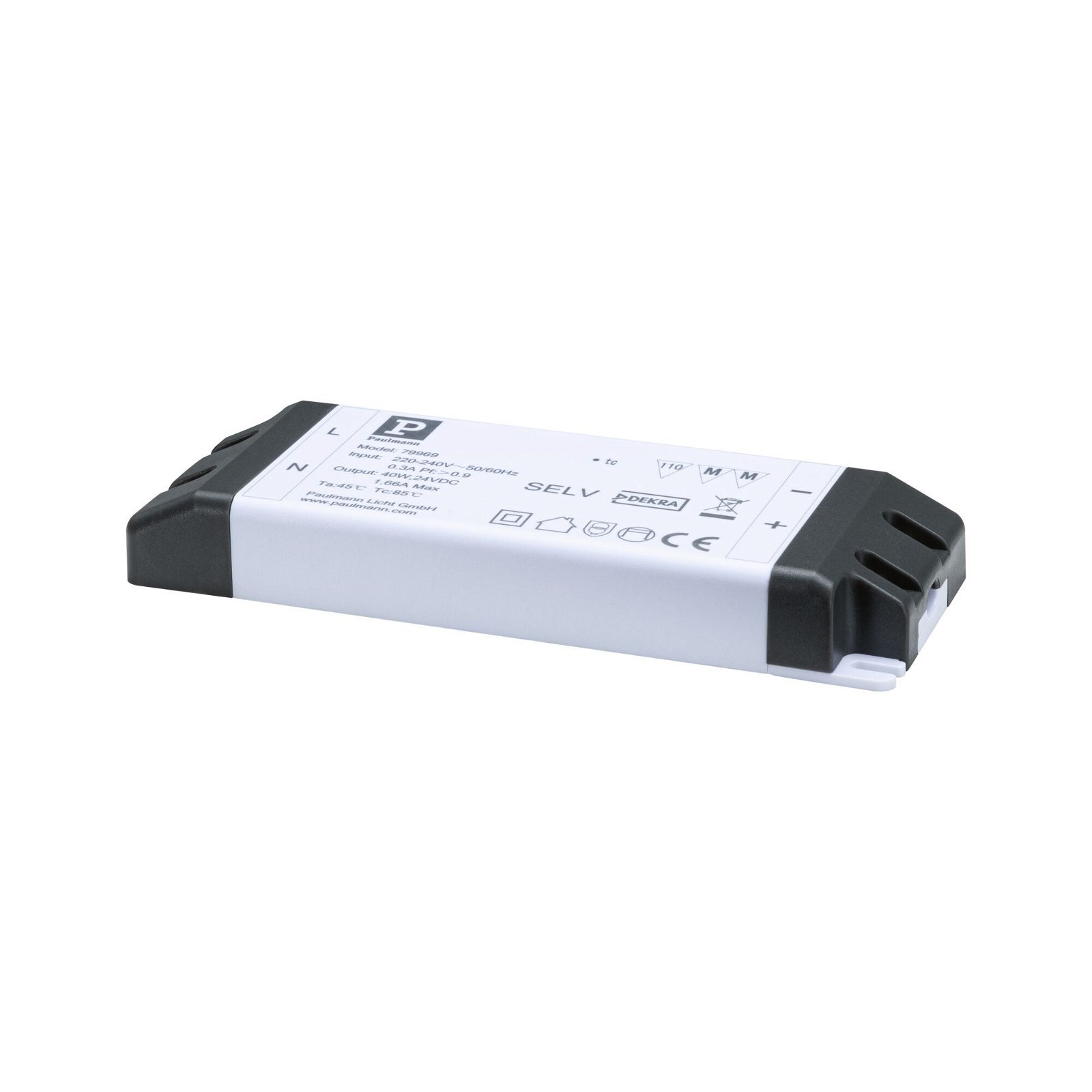 P 79969 Pro trafo příslušenství 230/24V 40VA bílá - PAULMANN