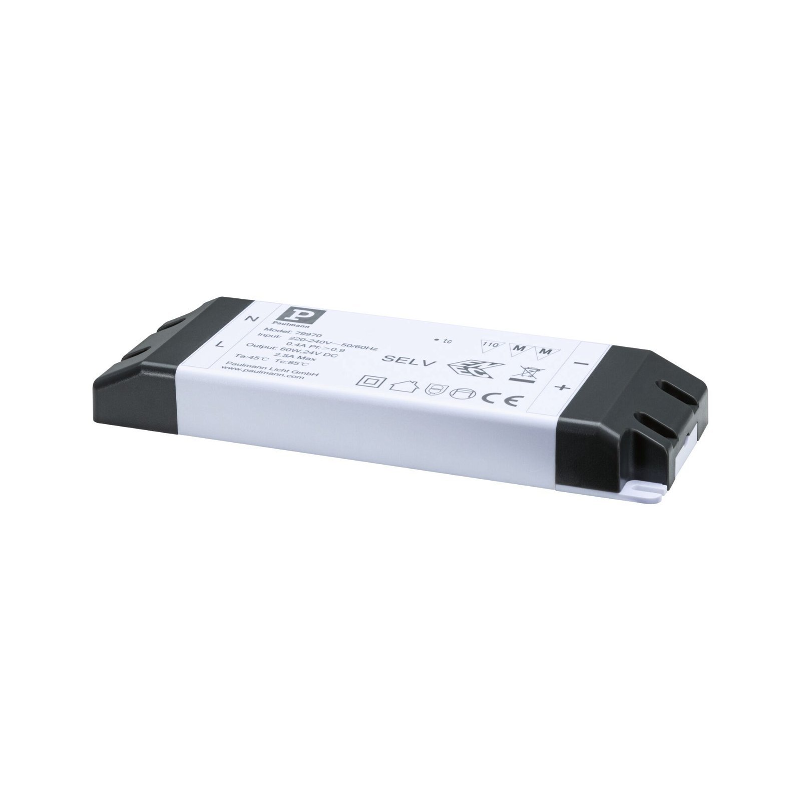 P 79970 Pro trafo příslušenství 230/24V 60VA bílá - PAULMANN