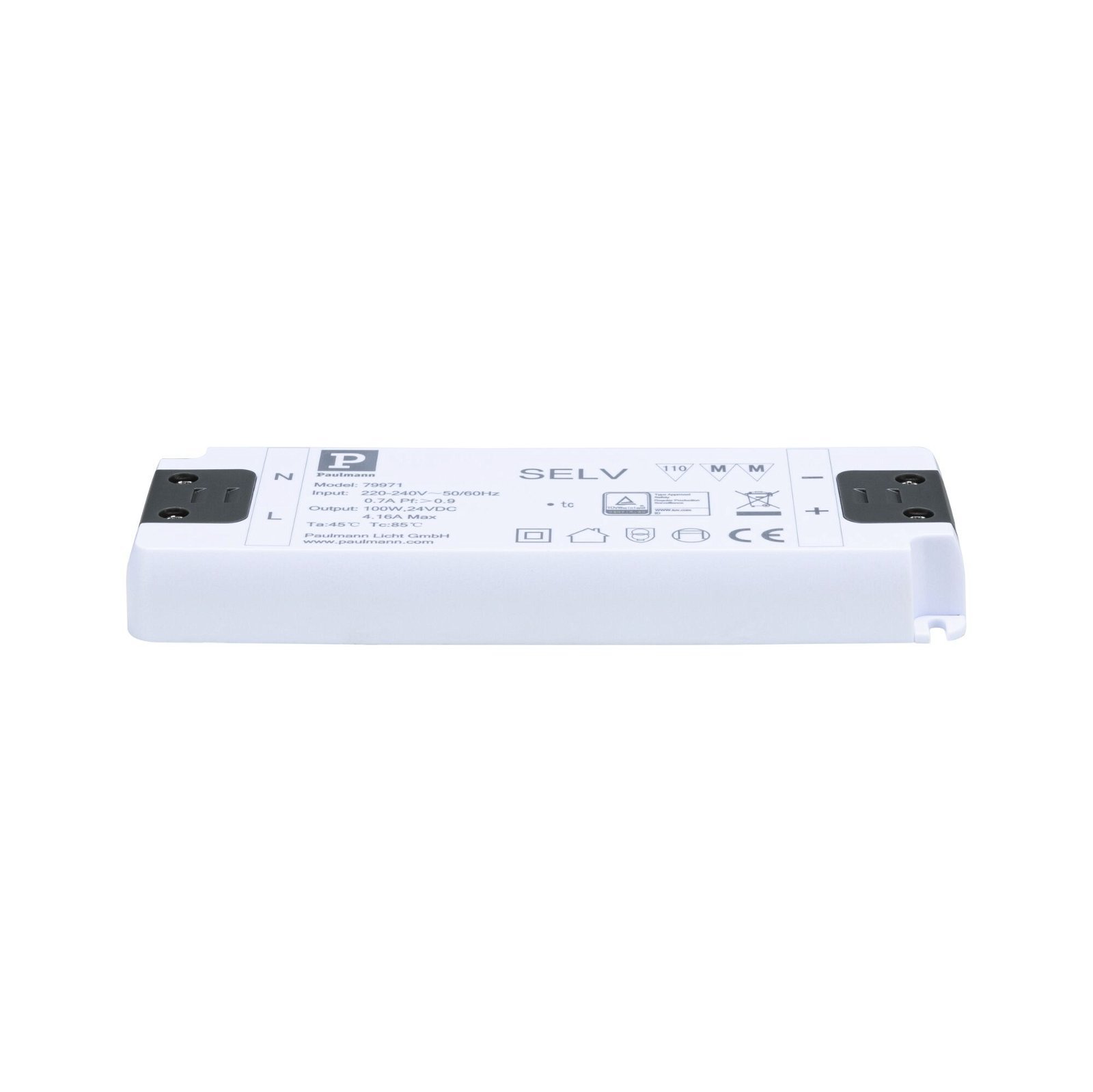 P 79971 Pro trafo příslušenství 230/24V 100VA bílá - PAULMANN (obrázek 2)