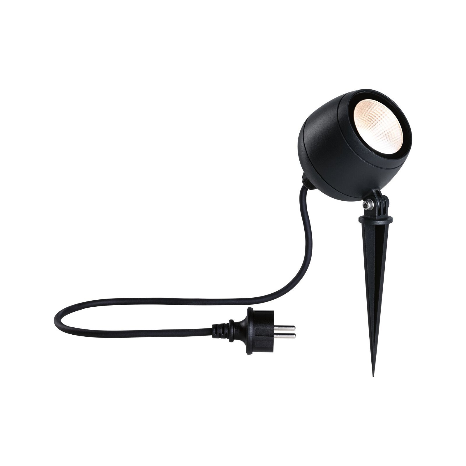 P 94777 LED bodové zahradní světlo Kikolo IP65 90mm 3000K 8W 230V 20° antracit hliník/umělá hmota - PAULMANN