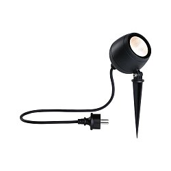 Obrázek pro produkt LED bodové zahradní světlo Kikolo IP65 90mm 3000K 8W 230V 20° antracit hliník/umělá hmota - PAULMANN