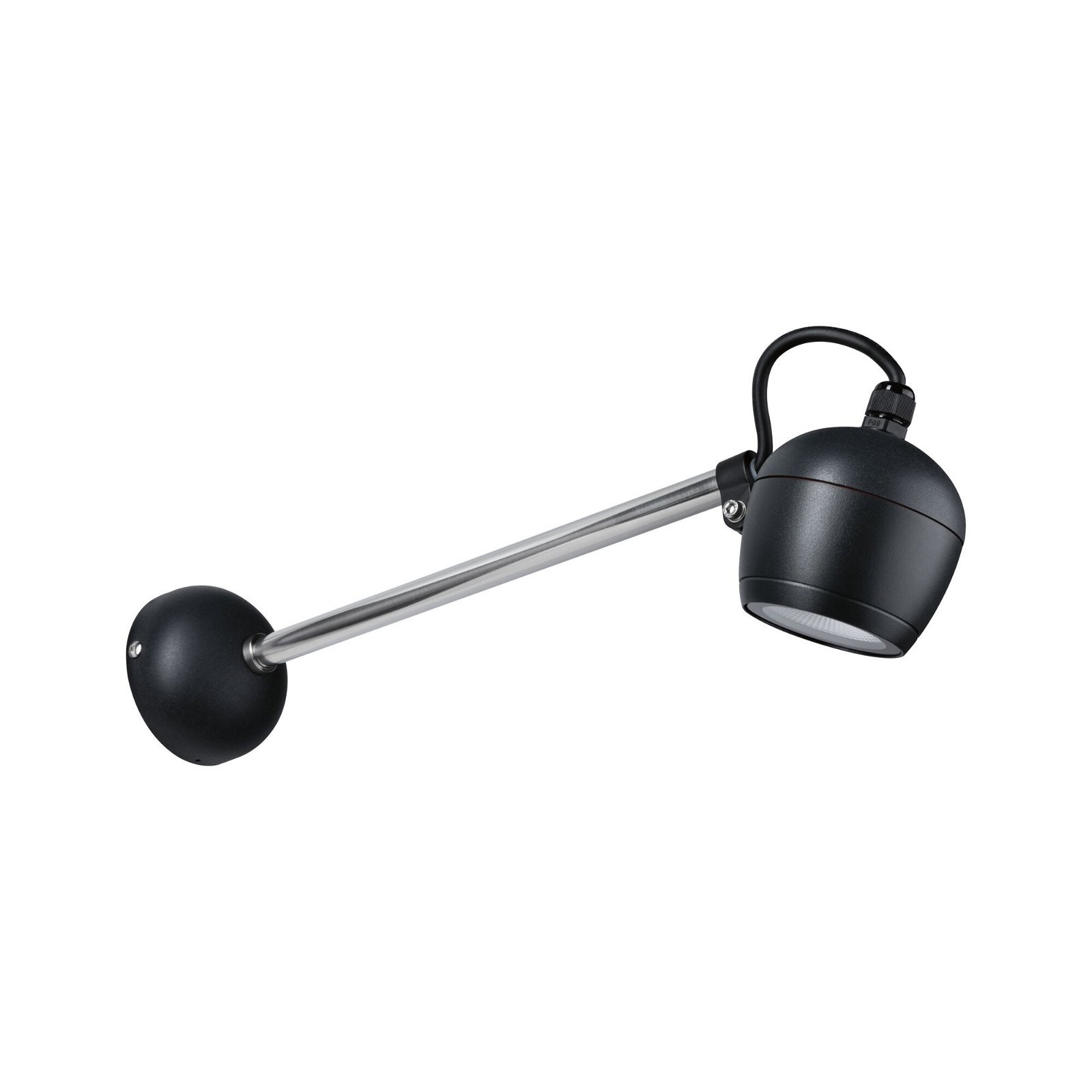 P 94778 Venkovní nástěnné svítidlo Kikolo IP65 90mm 3000K 8W 230V 60° antracit hliník/umělá hmota - PAULMANN (obrázek 8)