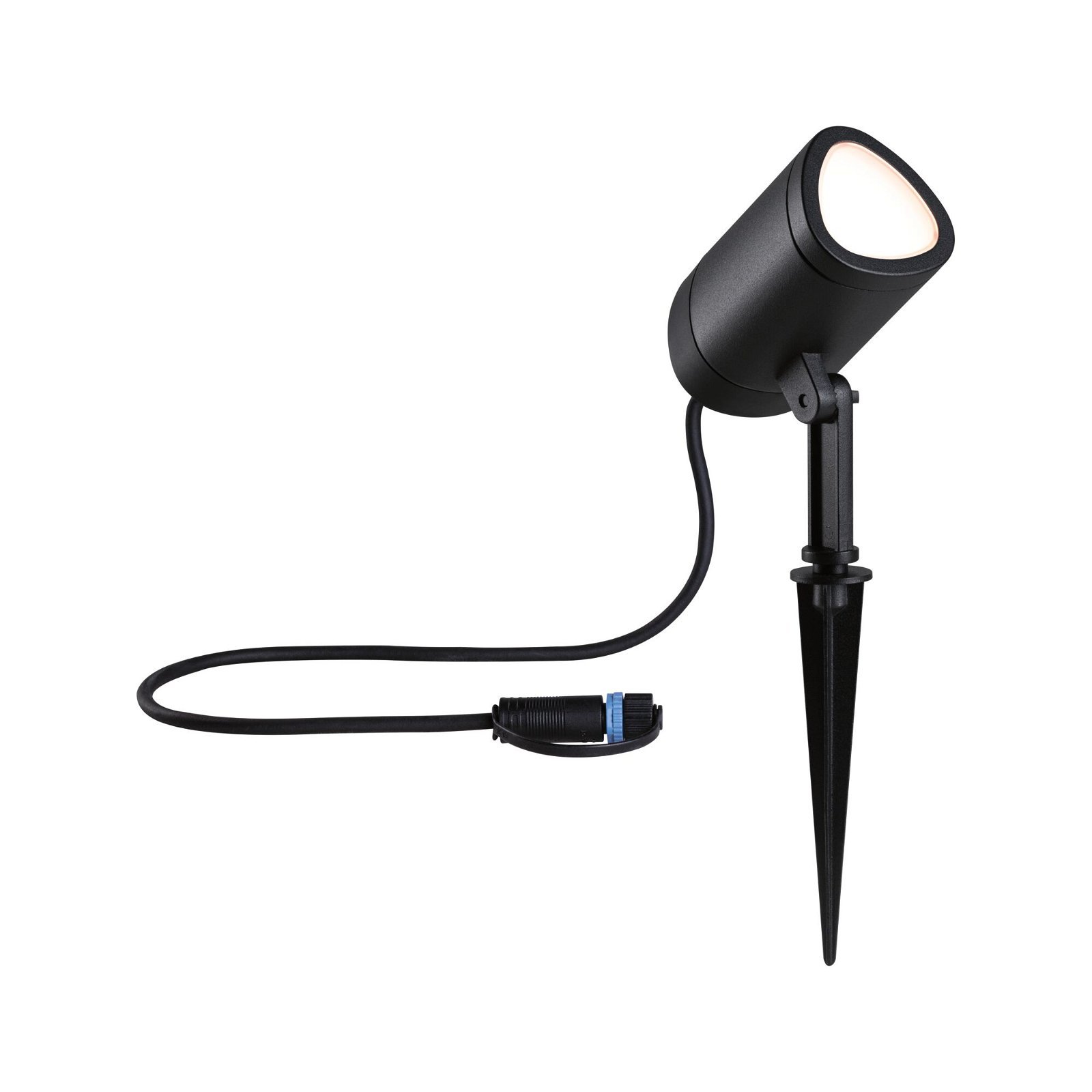 P 94849 Plug & Shine LED bodové zahradní světlo Smart Home Zigbee Shira IP65 RGBW+ 6,5W antracit - PAULMANN (obrázek 10)