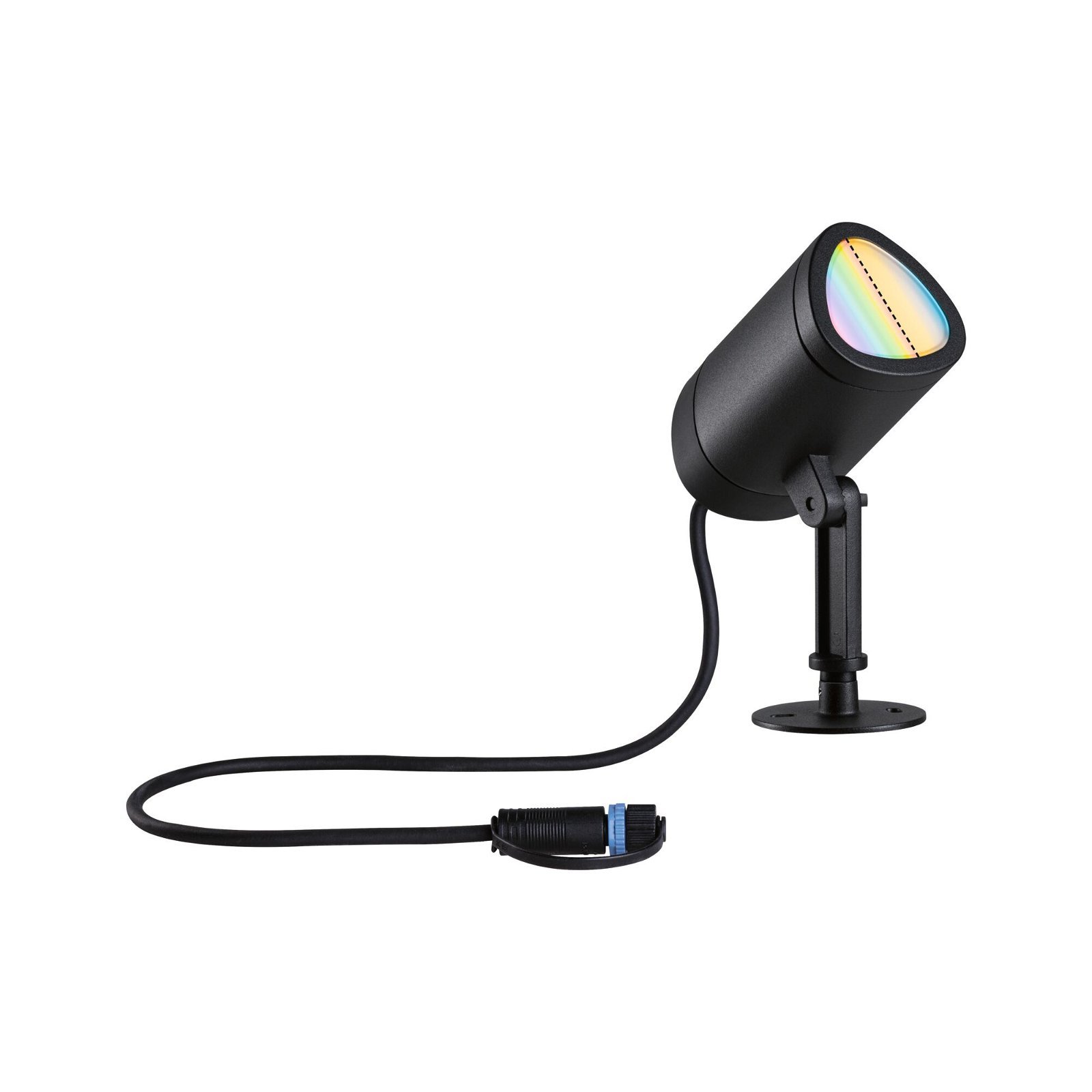 P 94849 Plug & Shine LED bodové zahradní světlo Smart Home Zigbee Shira IP65 RGBW+ 6,5W antracit - PAULMANN (obrázek 12)