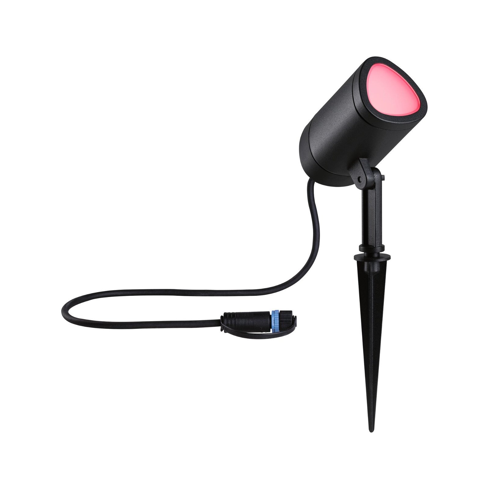 P 94849 Plug & Shine LED bodové zahradní světlo Smart Home Zigbee Shira IP65 RGBW+ 6,5W antracit - PAULMANN (obrázek 14)