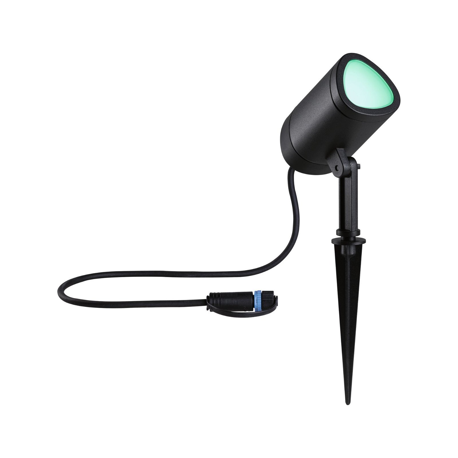 P 94849 Plug & Shine LED bodové zahradní světlo Smart Home Zigbee Shira IP65 RGBW+ 6,5W antracit - PAULMANN (obrázek 15)