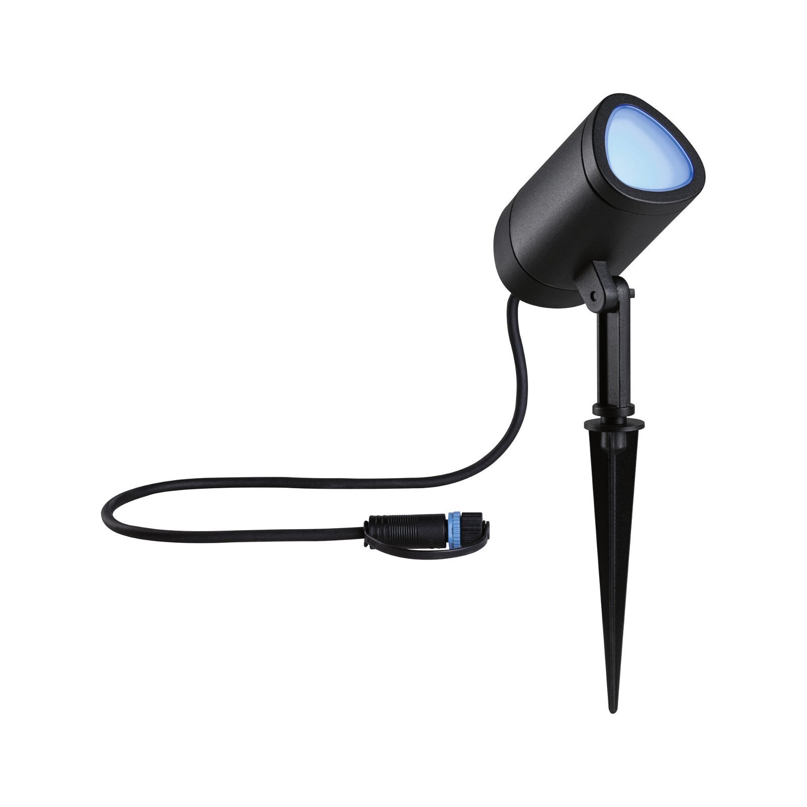 P 94849 Plug & Shine LED bodové zahradní světlo Smart Home Zigbee Shira IP65 RGBW+ 6,5W antracit - PAULMANN (obrázek 16)