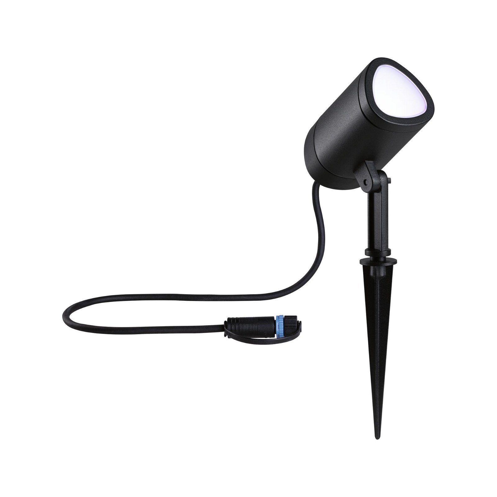 P 94849 Plug & Shine LED bodové zahradní světlo Smart Home Zigbee Shira IP65 RGBW+ 6,5W antracit - PAULMANN (obrázek 18)