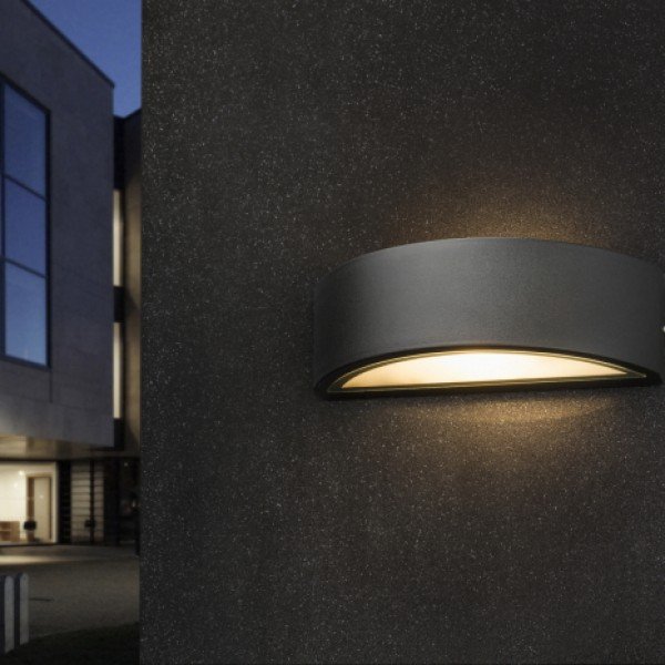 RED R10364 Venkovní svítidlo LESA nástěnná černá 230V E27 26W IP54 - RED - DESIGN RENDL (obrázek 2)