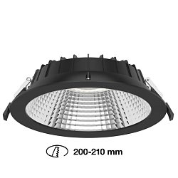 Obrázek pro produkt Zápustné svítidlo SLC Shift ⌀228mm 2CCT černé - TLG