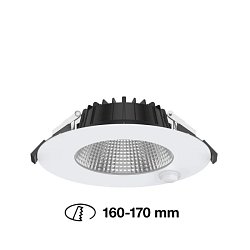 Obrázek pro produkt Zápustné svítidlo SLC Shift ⌀180mm 2CCT PIR s pohybovým čidlem bílé - TLG